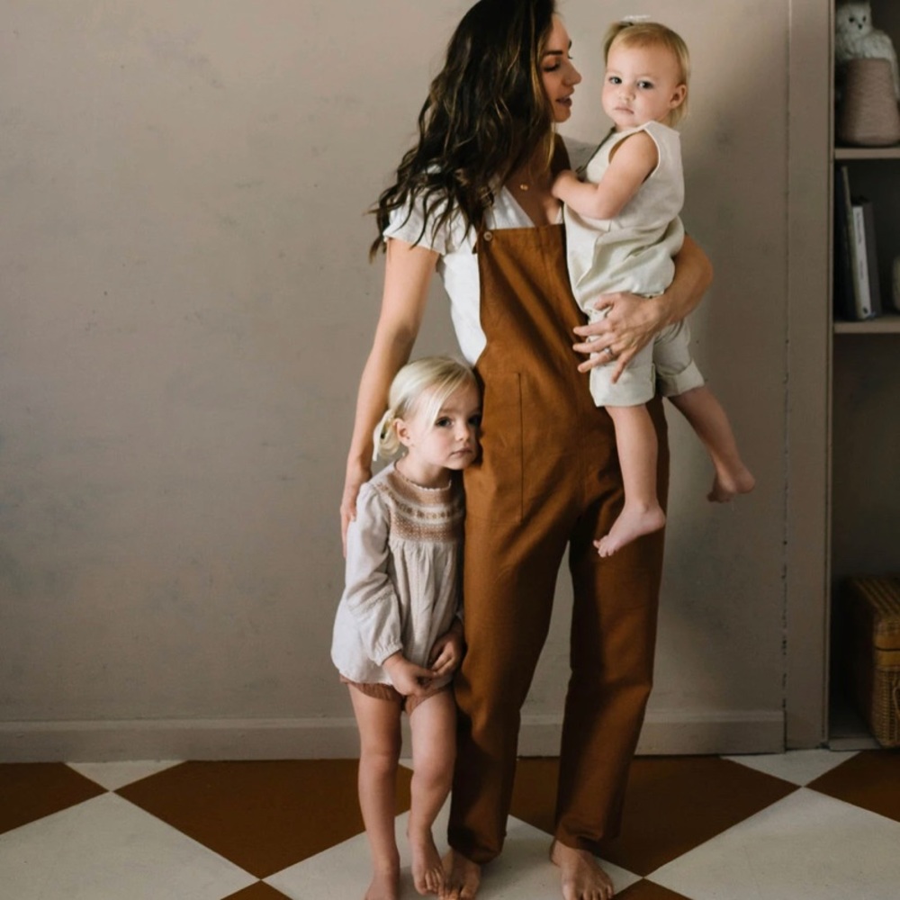 Little Cottonwood Fawn Pinyon Overalls